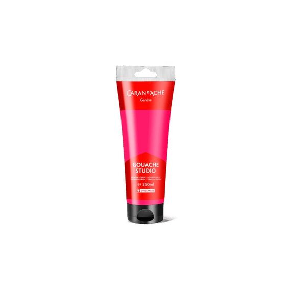 Caran d-Ache Gouache Studio 250 ml, Farbe: Violett, Rot