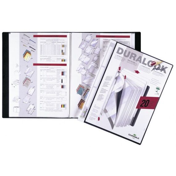 Durable 243201 Buch für Präsentationsfläche 20 Taschen A4
