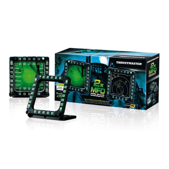 Thrustmaster MFD Cougar Pack Schwarz USB Joystick PC, 4 image