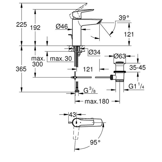 GROHE Start Schwarz, 3 image