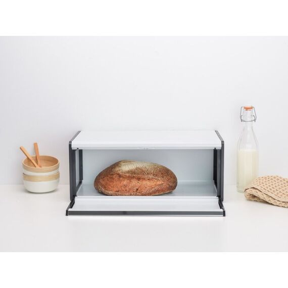 Brabantia 236785 Brotkasten Rechteck Weiß Stahl, 4 image
