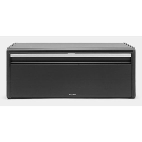 Brabantia 236860 Brotkasten Rechteckig Schwarz Stahl