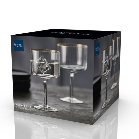 Lyngby Glas 23714 Cocktail-/Likör-Glas Gin & Tonic-Glas, 4 image