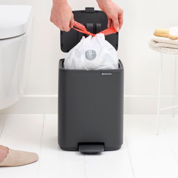Brabantia Bo 7 l Rechteckig Stahl Grau, Farbe: Grau, 2 image