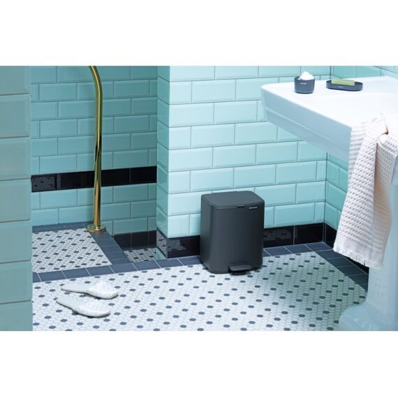 Brabantia Bo 7 l Rechteckig Stahl Grau, Farbe: Grau, 3 image