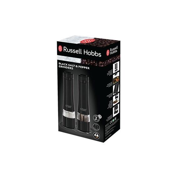 Russell Hobbs 28010-56 Gewürzstreuer Schwarz Salz- und Pfefferstreuer-Set