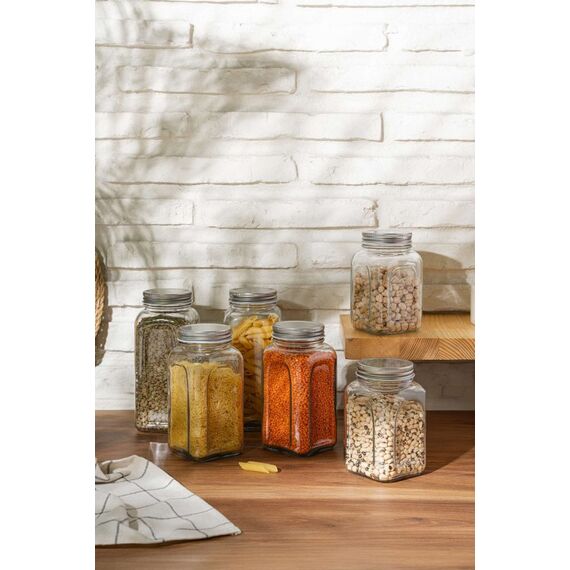 Hermia 238PLN1309 Küchenbehälter Universal-Behälter-Set Glas, 2 image