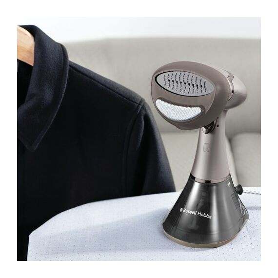 Russell Hobbs 28040-56 Kleidungsdampfglätter Tragbare Dampfbürste 0,2 l 1800 W Braun, Chrom