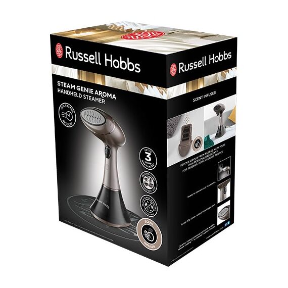 Russell Hobbs 28040-56 Kleidungsdampfglätter Tragbare Dampfbürste 0,2 l 1800 W Braun, Chrom, 9 image