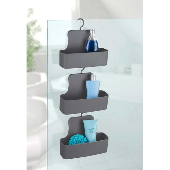 WENKO 23982100 Wandregal für Badezimmer Polyurethan, Polyvinylchlorid (PVC), 4 image