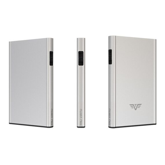 TRU VIRTU 24101000101 Geldbörse, Kartenetui/Reisedokumentenhülle Hülle Silber ABS, Aluminium, 4 image