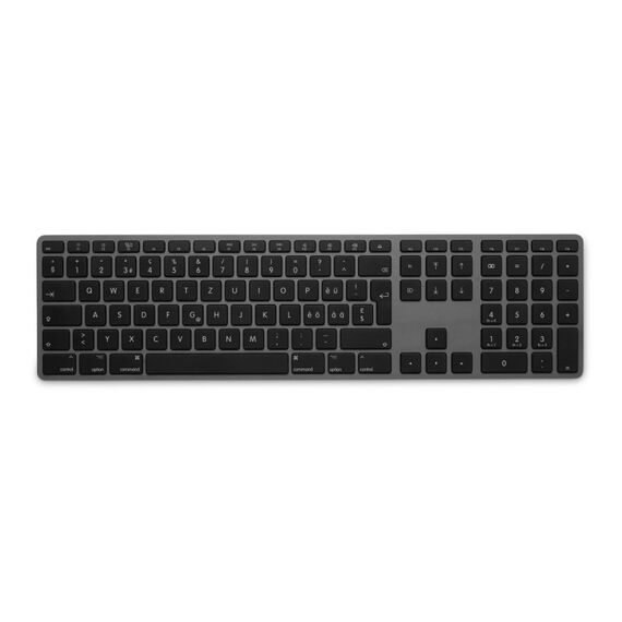 LMP WKB-1243 Tastatur Universal Bluetooth Schweiz Grau