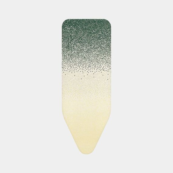 Brabantia 242182 Bügelbrettbezug Gepolsterter Bügelbrettoberbezug Baumwolle Grün, Farbe: Grün