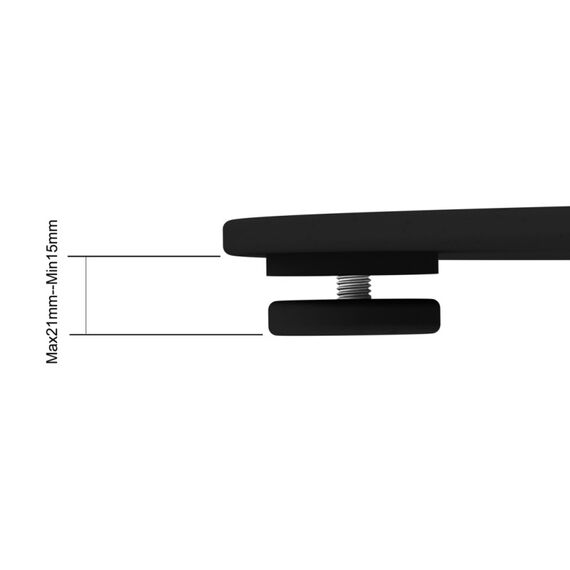 Multibrackets 2425 Halterung für Schilderdisplays 160 cm (63") Schwarz, 7 image