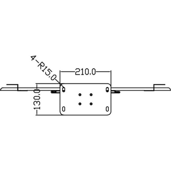 Multibrackets 2425 Halterung für Schilderdisplays 160 cm (63") Schwarz, 9 image