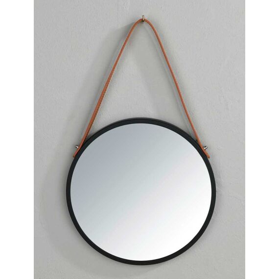 WENKO 24423100 Wandspiegel Rund Schwarz, 3 image