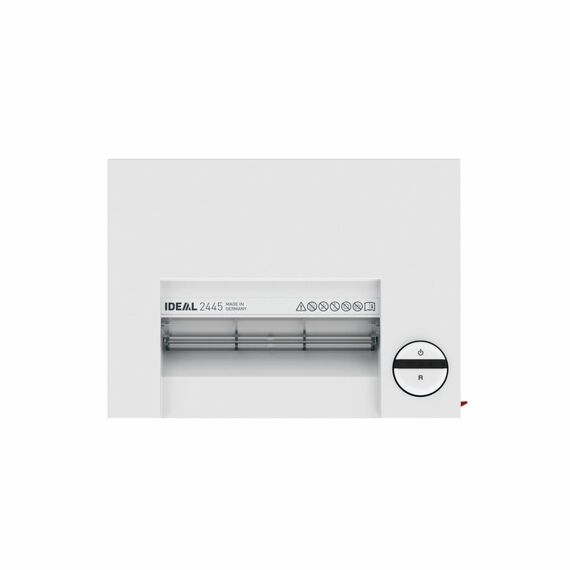 Ideal 2445 CC Aktenvernichter Kreuzschreddern 24 cm Weiß, 2 image