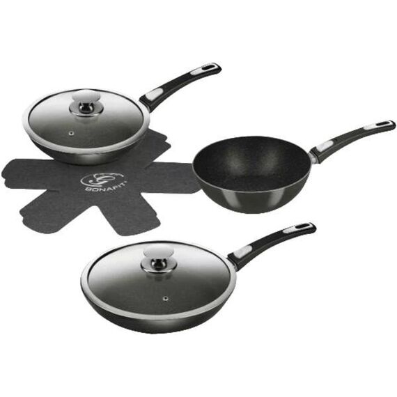 Genius Bonafit-Pfannen Set 20 cm/24 cm/28 cm
