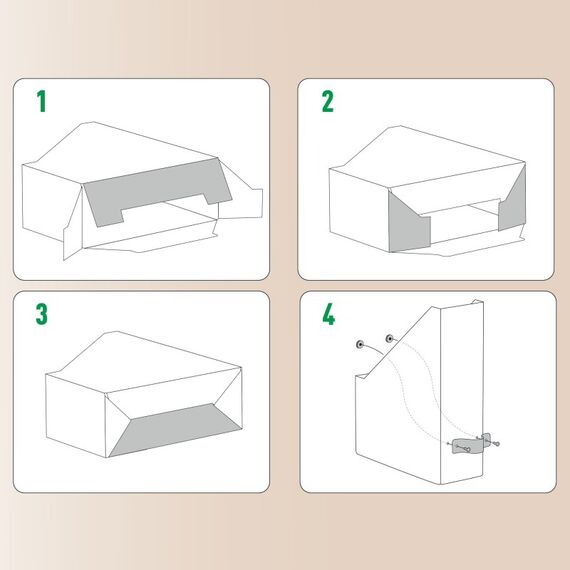 Leitz 24710095 Aufbewahrungsbox Karton Schwarz, 6 image