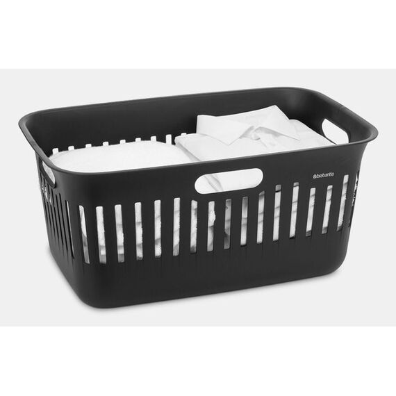 Brabantia Collect-It Wäschekorb 40 l Rechteckig Recycelbarer Kunststoff Schwarz, Farbe: Schwarz, 7 image