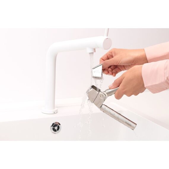 Brabantia 250309 Knoblauchpresse Edelstahl Handknoblauchpresse, 4 image