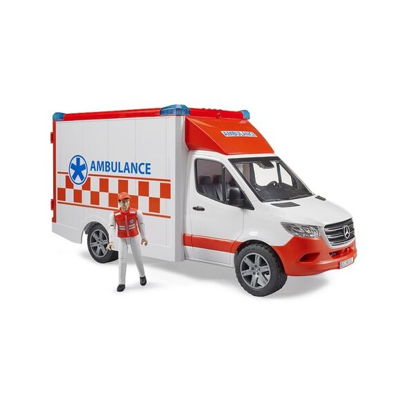 BRUDER 02676 Ambulanz-Modell Vormontiert 1:16