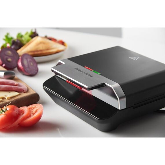 Russell Hobbs Easy Clean Sandwich-Toaster 750 W Schwarz, Edelstahl, 6 image