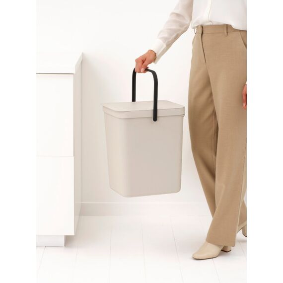 Brabantia Sort & Go 25 l Rechteckig Recycelbarer Kunststoff Beige, 3 image