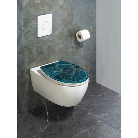 WENKO Premium WC-Sitz Big Leaves, 3 image
