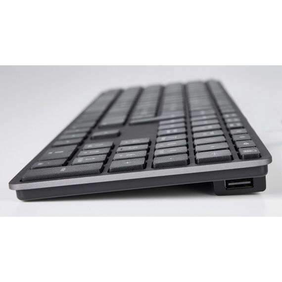 LMP KB-3421-BIG Tastatur Universal USB Schweiz Grau, 3 image