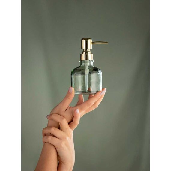 WENKO Atessa Seifenspender 0,2 l Gold, Mintfarbe, 3 image