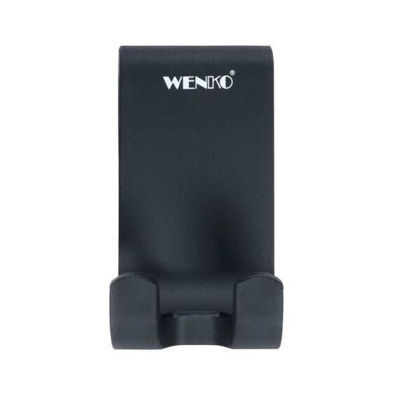 WENKO 25358100 Dusch-Abstreifgummis Duschrakel mit Einzelklinge Schwarz, 2 image