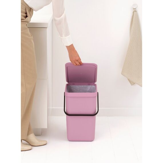 Brabantia Sort & Go 25 l Rechteckig Recycelbarer Kunststoff Pink, 4 image