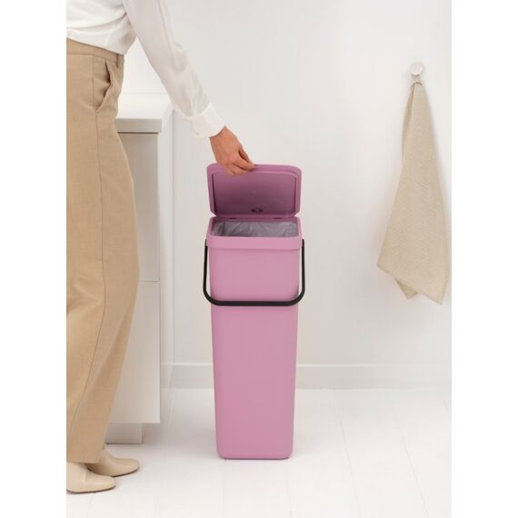 Brabantia Sort & Go 40 l Rechteckig Recycelbarer Kunststoff Pink, 4 image