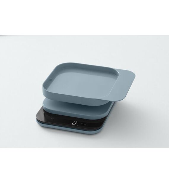 Rosti 25685 Küchenwaage Blau Arbeitsplatte Quadratisch Elektronische Küchenwaage, Farbe: Blau, 2 image