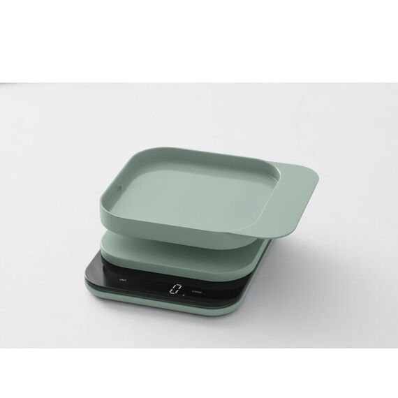 Rosti 25686 Küchenwaage Grün Arbeitsplatte Quadratisch Elektronische Küchenwaage, Farbe: Grün, 3 image