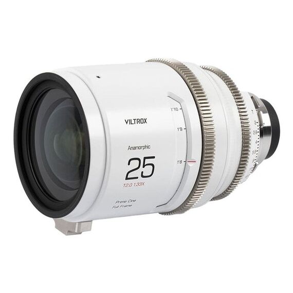 VILTROX 25MM T2.0 1.33X PL Kameraobjektiv Kinoobjektiv Anamorphotische Linse Weiß, 3 image