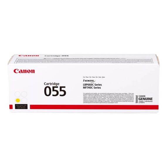 Canon 055 Tonerkartusche 1 Stück(e) Original Gelb