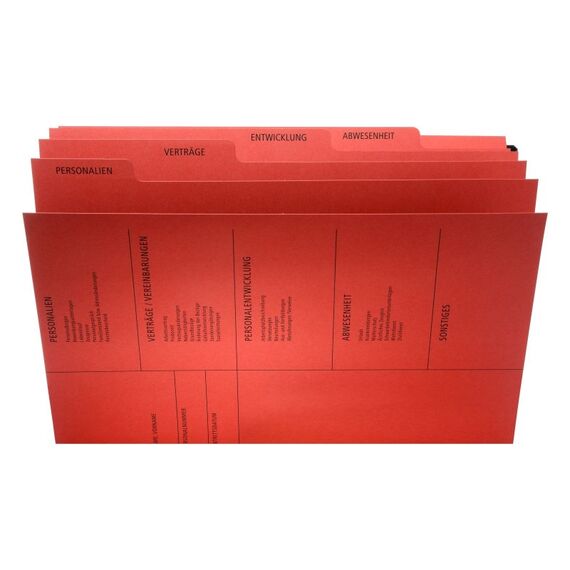 Pagna 44105-01 Hängeordner Karton A4 Rot 10 Stück(e)