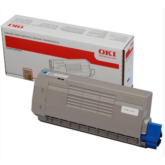 OKI Cyan Toner Cartridge Tonerkartusche Original