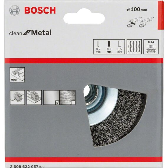 Bosch 2 608 622 057 Rotierendes Polierwerkzeug Zubehör Vorpolierbürste, 2 image