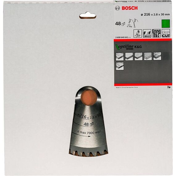 Bosch ‎2608640641 Kreissägeblatt 30,5 cm 1 Stück(e)
