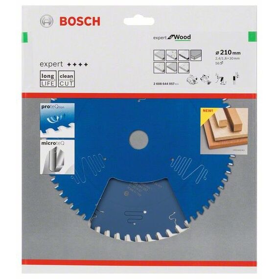 Bosch 2 608 644 057 Kreissägeblatt 21 cm 1 Stück(e)