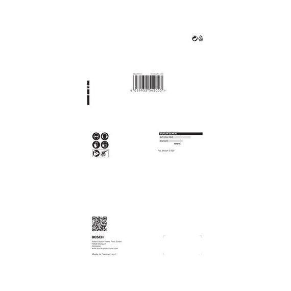 Bosch 2 608 900 860 Rotierendes Schleifwerkzeug Zubehör Holz Sandpapier, 7 image