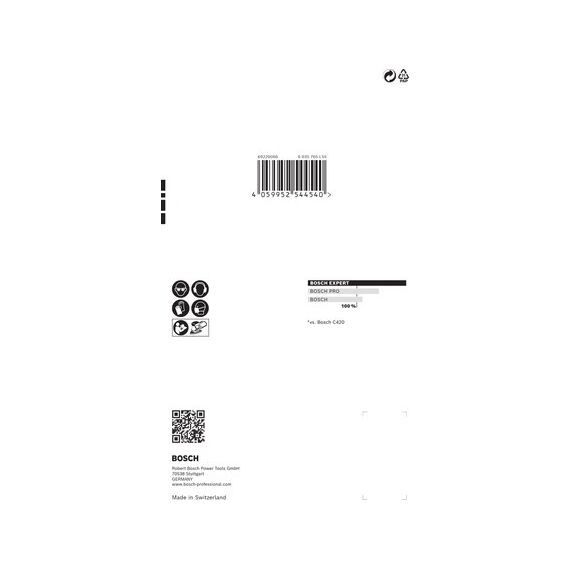 Bosch 2 608 901 115 Rotierendes Schleifwerkzeug Zubehör Holz Sandpapier, 6 image