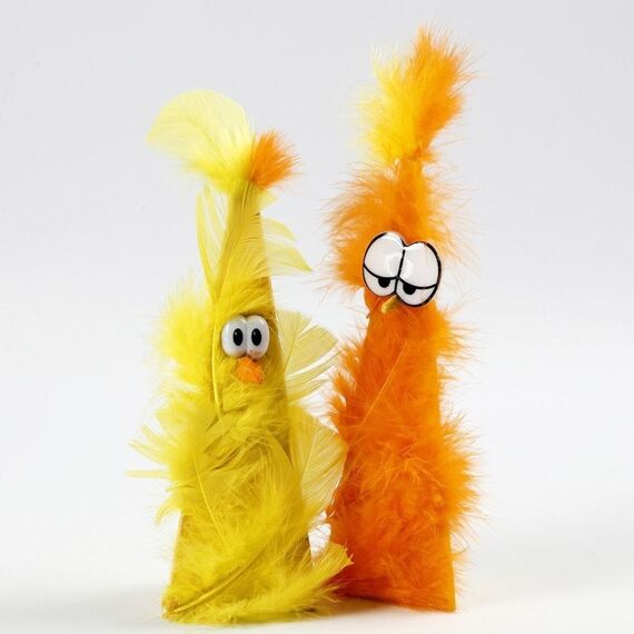 Creativ Company 265061 Christbaumschmuck Kegelförmiger Weihnachtsschmuck Papier Natürlich/Natur 5 Stück(e), 5 image