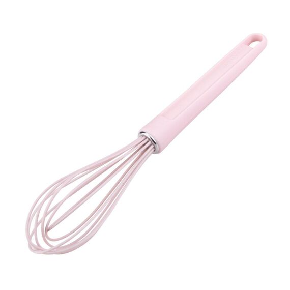Fackelmann 26555 Schneebesen Ballon-Schneebesen Edelstahl, Silikon Pink