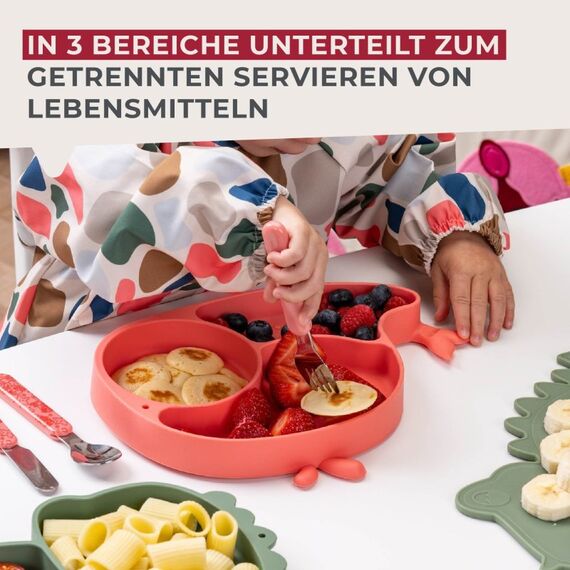 Fackelmann 26633 Kleinkindergeschirr Teller für Kleinkinder, 5 image