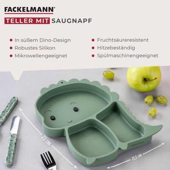 Fackelmann 26634 Kleinkindergeschirr Teller für Kleinkinder, 4 image