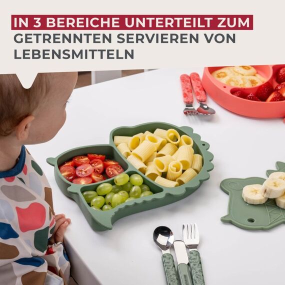 Fackelmann 26634 Kleinkindergeschirr Teller für Kleinkinder, 6 image